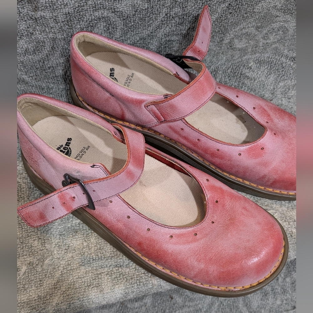 Vintage Red Mary Jane Dr Martens